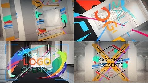 Parallax Logo Opener (After Effects template)