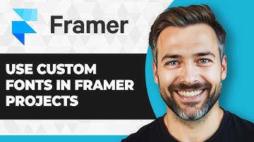 How to Use Custom Fonts in Framer Projects (Step By Step) (2025 Guide)