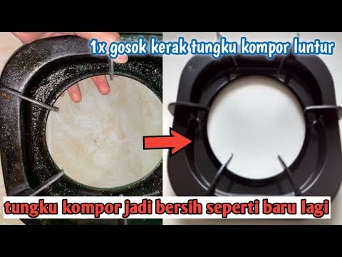 Video: Cara Membersihkan Kompor: Kaca, Hitam, Seramik, Tahan Karat