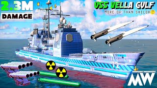 USS VELLA GULF - More OP than SHILOH 🤔! Best Cruiser Modern Warships! screenshot 1