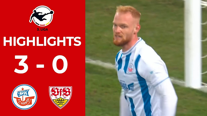 FC Hansa Rostock gegen VfB Stuttgart II (3-0) | 3. Liga 2025 | Spiel heute Highlights!