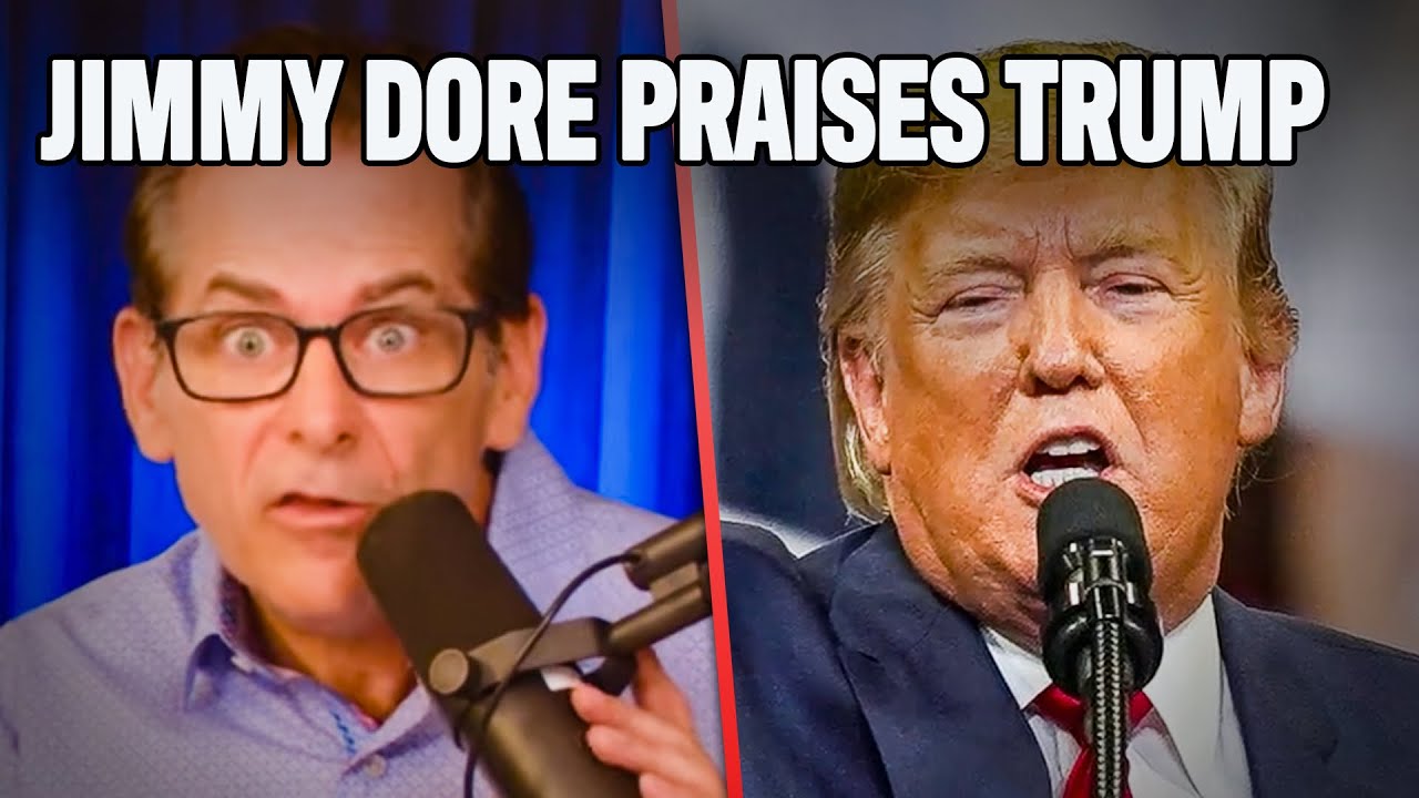 Right-Winger Jimmy Dore Goes Full MAGA By Selling Out To Trump & Ron DeSantis
