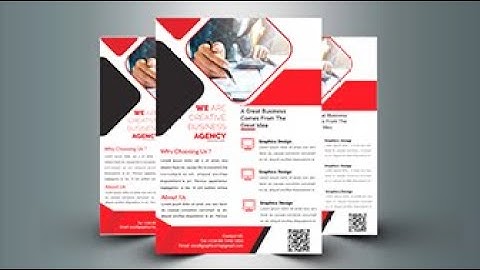 CorelDRAW Tutorial How To CREATE CORPORATE FLYER DESIGN In CorelDRAW