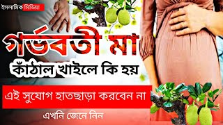 গর্ভবতী মা কাঁঠাল খেলে কি হয় এখনি জেনে  নিন এই সুয়োগ হাত ছারা করবেন না,,  ইসলামিক মডিয়া