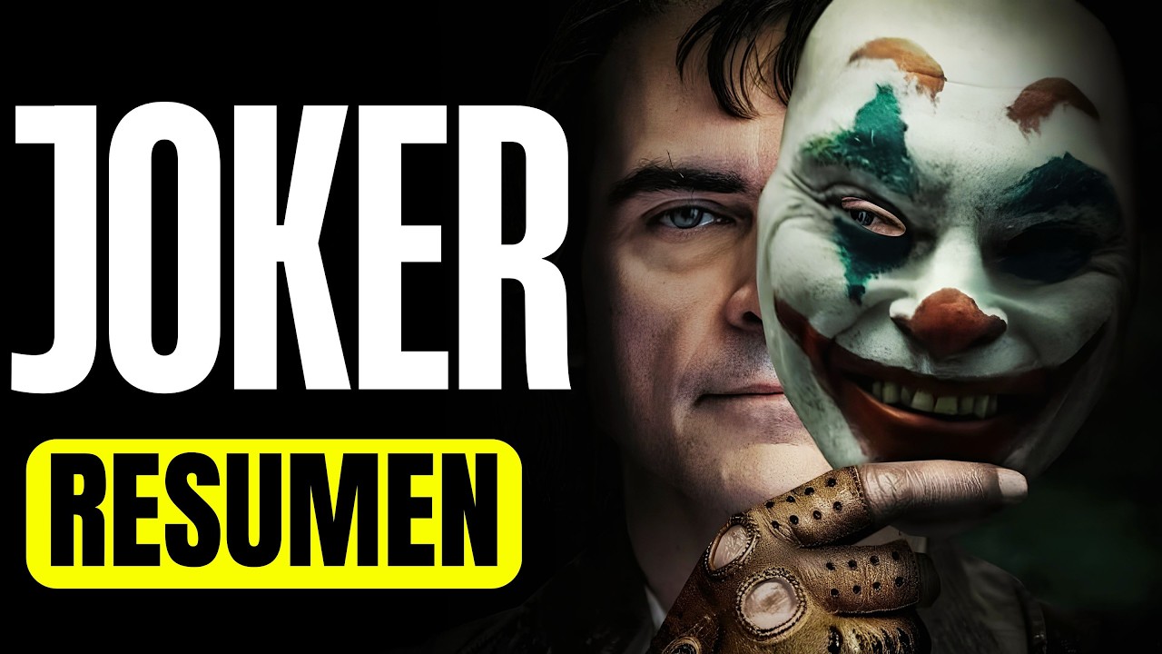 Resumen Joker (Guasón 2019) - la Historia detras de un villano. - YouTube