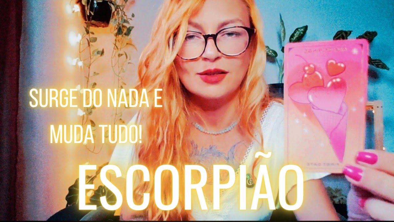 ESCORPIÃO😍 ALGUÉM NÃO ACEITA TE PERDER🔥❤👀