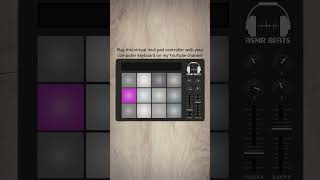 asmr Interactive   Virtual Midi Pad Controller  Asmr Sounds  Beat Maker shorts
