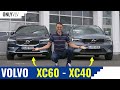 Volvo XC60 vs XC40 - Compact SUV compared to the Crossover !