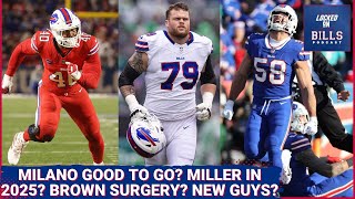 Buffalo Bills Injury Update: Matt Milano, Von Miller, free agent additions & 2024 NFL Draft picks