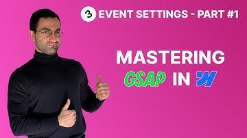 Mastering GSAP Interactions in Webflow – Part 3: Control, Speed, Jump To & Real-World Examples