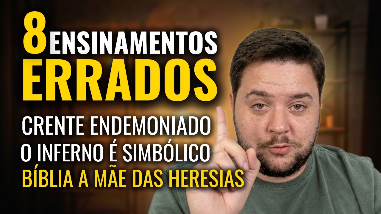 Crente fica ENDEMONIADO? Inferno NÃO existe? Bíblia a MÃE de todas as HERESIAS [PR VITOR LAGUARDIA]