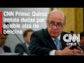 Quiroz asegura que el Gobierno "hará todo lo posible" para evitar alza en bencinas | CNN Prime