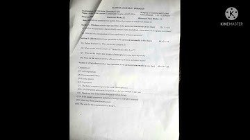 IG-1st & 2nd sem AECC previous paper. #clusteruniversity #evs #previous paper of evs.