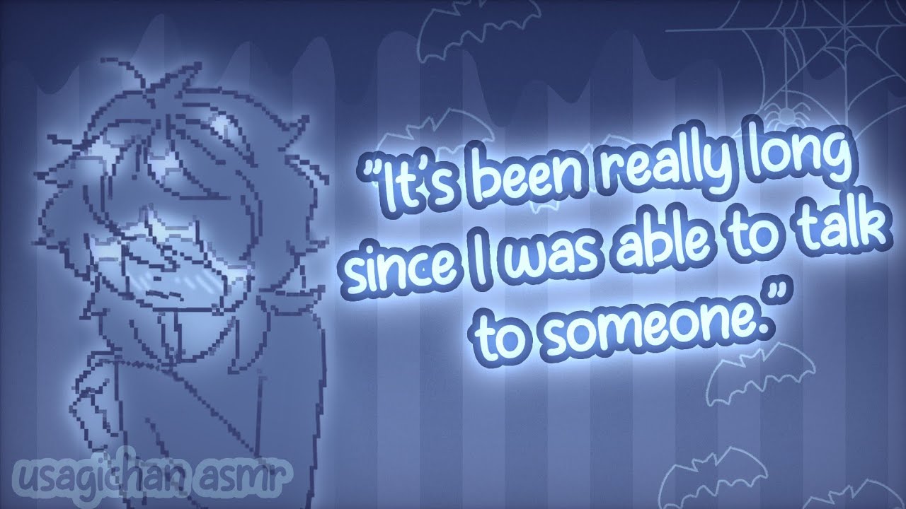 shy ghost wants to feel ur touch [m4a femboy asmr, halloween, ghost, angst, rain ambience]