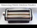 Polymer Clay Tricks: Removing Pasta Machine Fenders