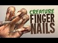 Creature Nails makeup tutorial