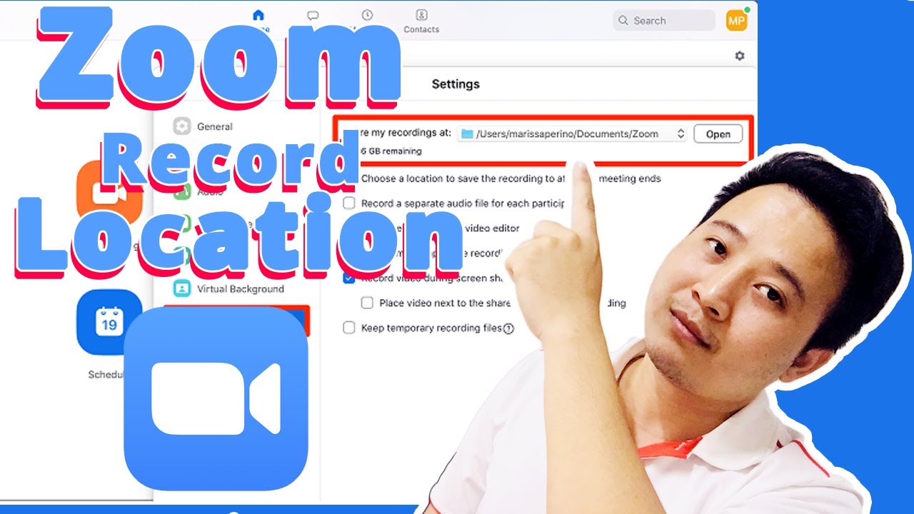 How to find video recording in zoom meeting - YouTube