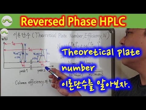 1-20 HPLC, LC Theoretical Plate Number, 이론단수(N, efficiency), sst, 밸리데이션(validation)