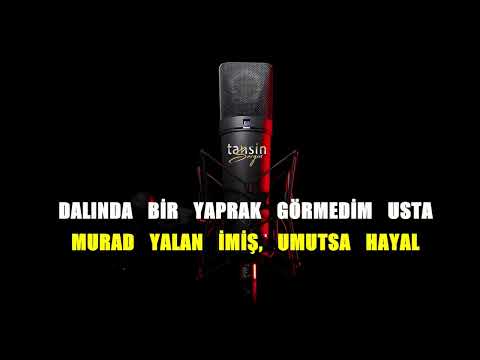 Sakiler - Usta / Karaoke / Md Altyapı / Cover / Lyrics / HQ