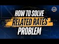 The 6-Step Process to Solve ANY Related Rates Problem