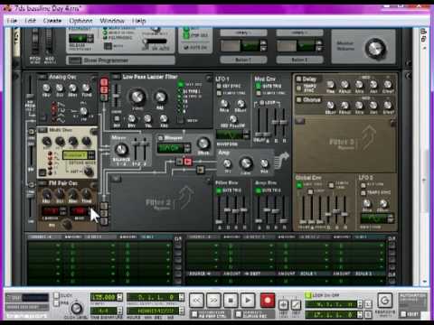 Bassline Tutorial Day 4 Pt 1: A Hollow House Bass [7 Day Song]