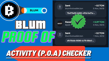 BLUM Proof of Activity Task Checker
