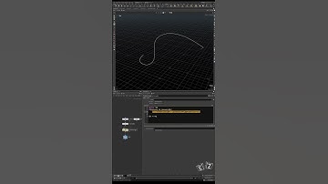 Create a Vector going along curves with a few lines of Vex #quicktips  #houdini #tutorial #3dartist