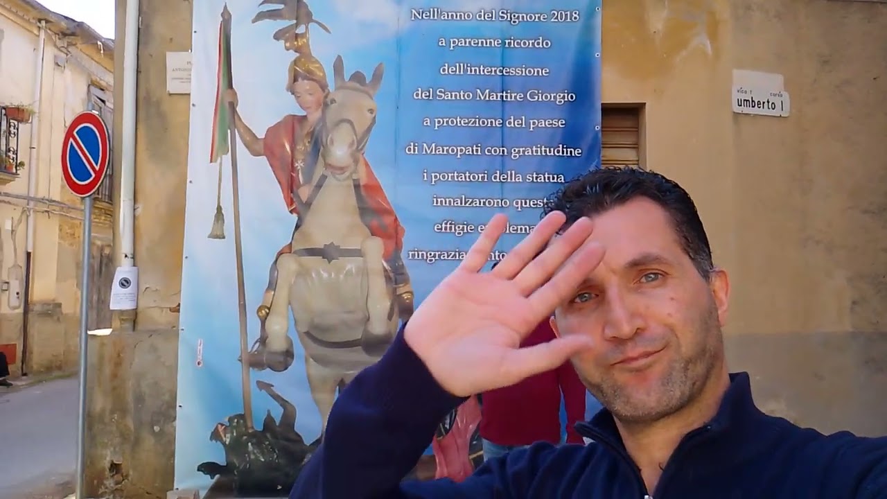 Pino raco video HD 2 Seminara  festa di San Giorgio  2 maggio  2025  maroppedi   di Reggio Calabria