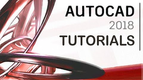 AutoCAD 2018 - 3D Materials and Render Tutorial [COMPLETE]