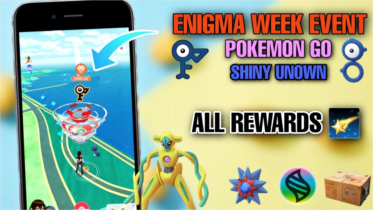 How to Find (& Catch) Shiny Unown in Pokemon GO (Enigma Week)