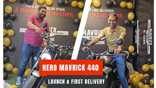 Hero Mavrick 440 | Launch & First Delivery | Bangalore | 15th April 2024