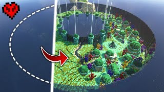 How I Transformed the Ocean into a MEGA BASE in Minecraft Hardcore!