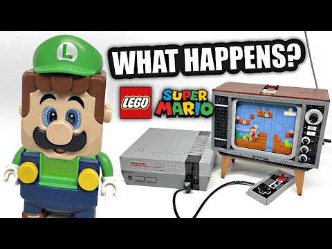 Does LEGO Luigi WORK with the LEGO NES set?