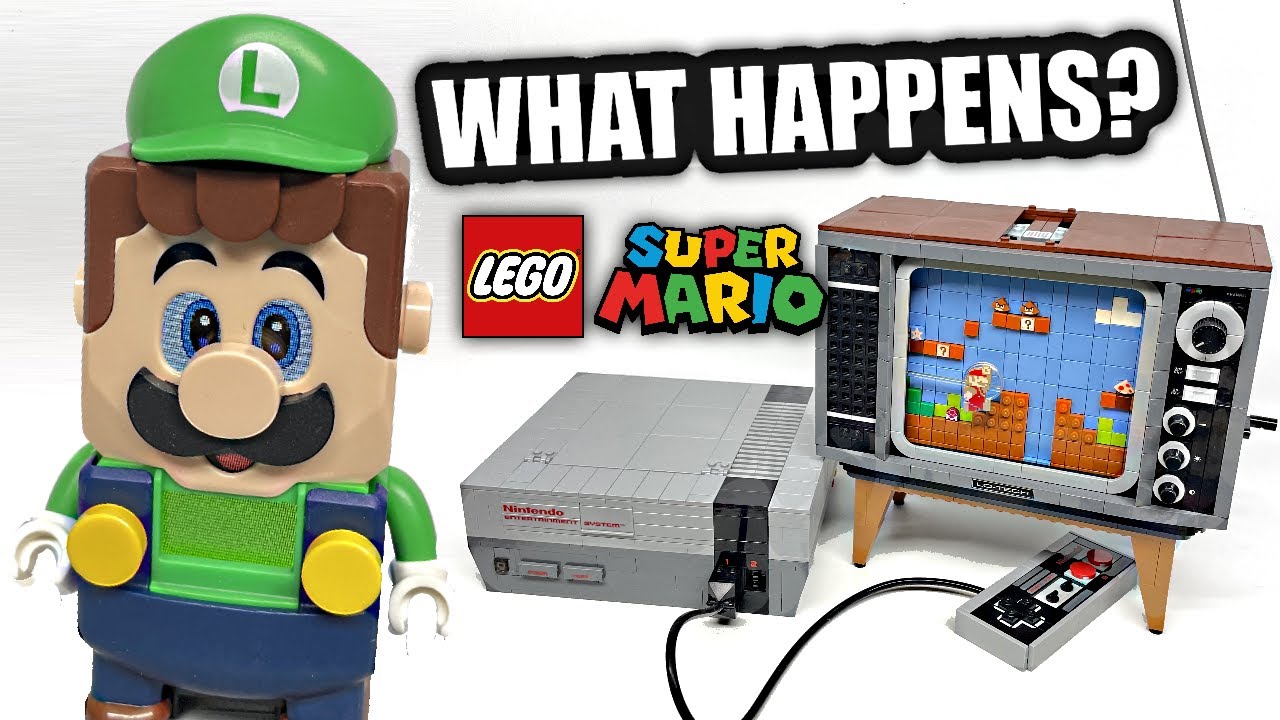 Does LEGO Luigi WORK with the LEGO NES set? 