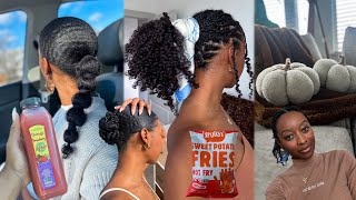 VLOG | Protective styles all month, moving, my nail tech dumped me and I’m allergic to my couch?
