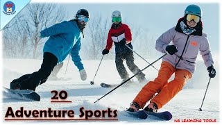 Adventure sports | Extreme Sports | List of Adventure Sports in English | Top 20 Adventure Sports