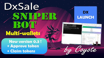 DxSale Sniper bot - Auto - Approve and Claim tokens from multiple wallets
