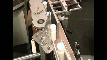 Quadrel | Labeling System | Wrap Labeling System on Vitamin Container