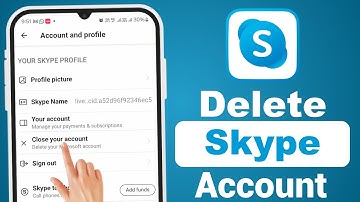Skype id delete kaise kare | How to Delete Skype Account