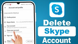 Skype Id Delete Kaise Kare How To Delete Skype Account