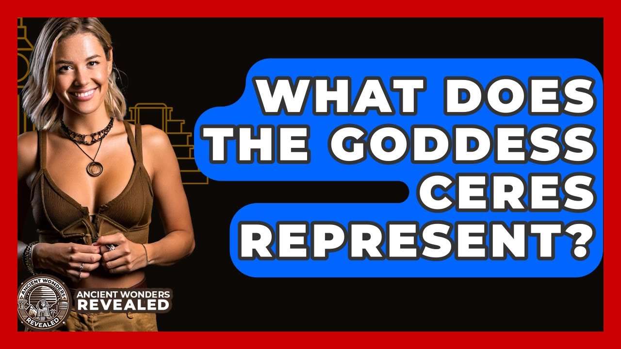 What Does The Goddess Ceres Represent? - Ancient Wonders Revealed