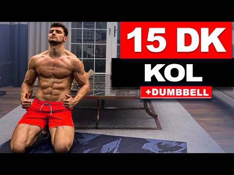 15 DK Efsane Kol Antrenmanı // Biceps & Triceps (Dambıl) | velikaans