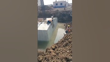 pile cap finishing work at #bullettrainproject #heavycivil #railway #pilecap