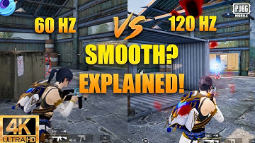 60 HZ VS 120 HZ SMOOTH ? EXPLAINED! WITH GAMELOOP SETTING 64 BIT