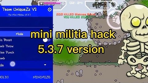 DA2 | mini militia hack 5.3.7 hack by UniqueZz| karl miniPRO