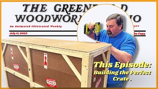How to Build a Low Cost SHIPPING Crate.