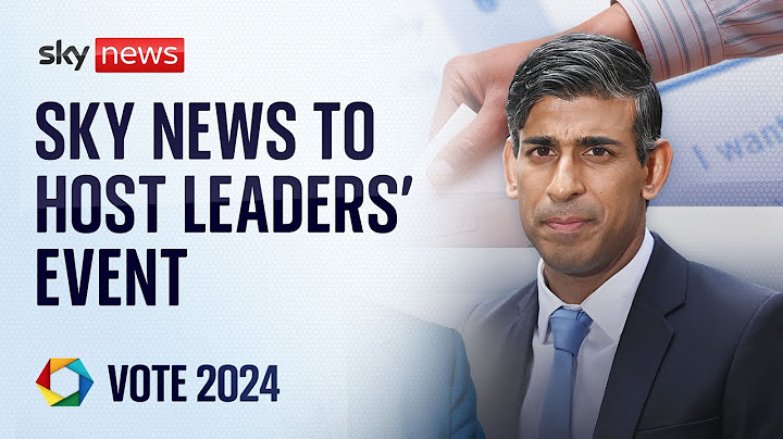 Sunak and Starmer to take part in leaders' special | Election 2024