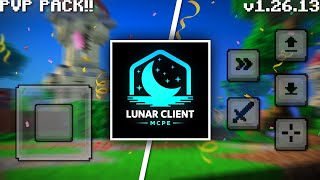 Lunar Client MCPE for 1.26+ | Best For PvP & FPS Boost!! 🚀🔥