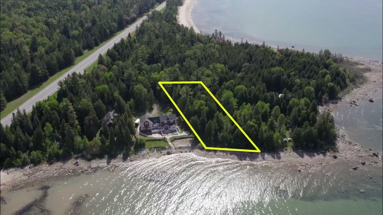 Drone VIdeo Lake Michigan Lot Naubinway Shores YouTube