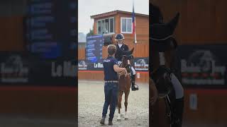 Maya Bonilla & Ephèse de Tassine | Avant l’entrée en piste 🇫🇷 | Dressage CCE poneys 2025
